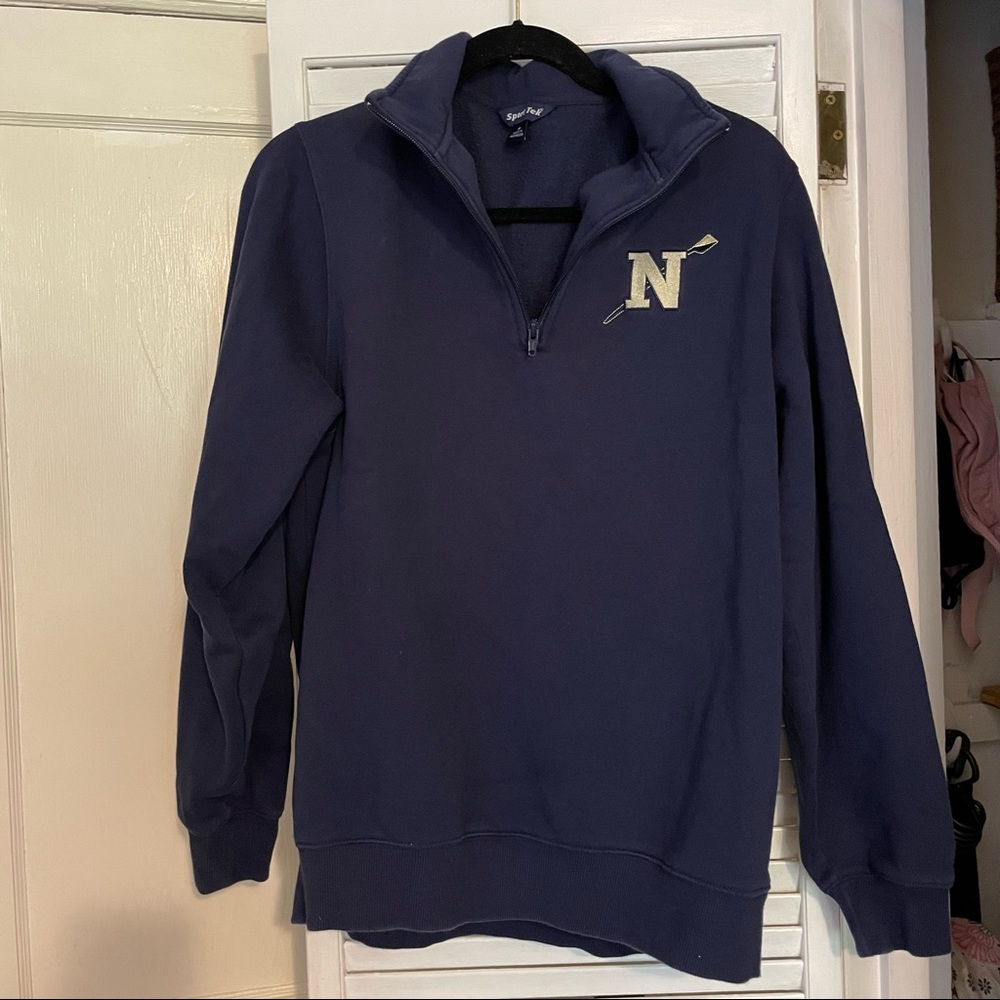 Navy Fleece Quarter Zip